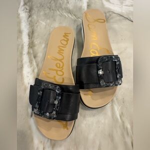 Sam Edelman Ariane platform buckle sandals size 8